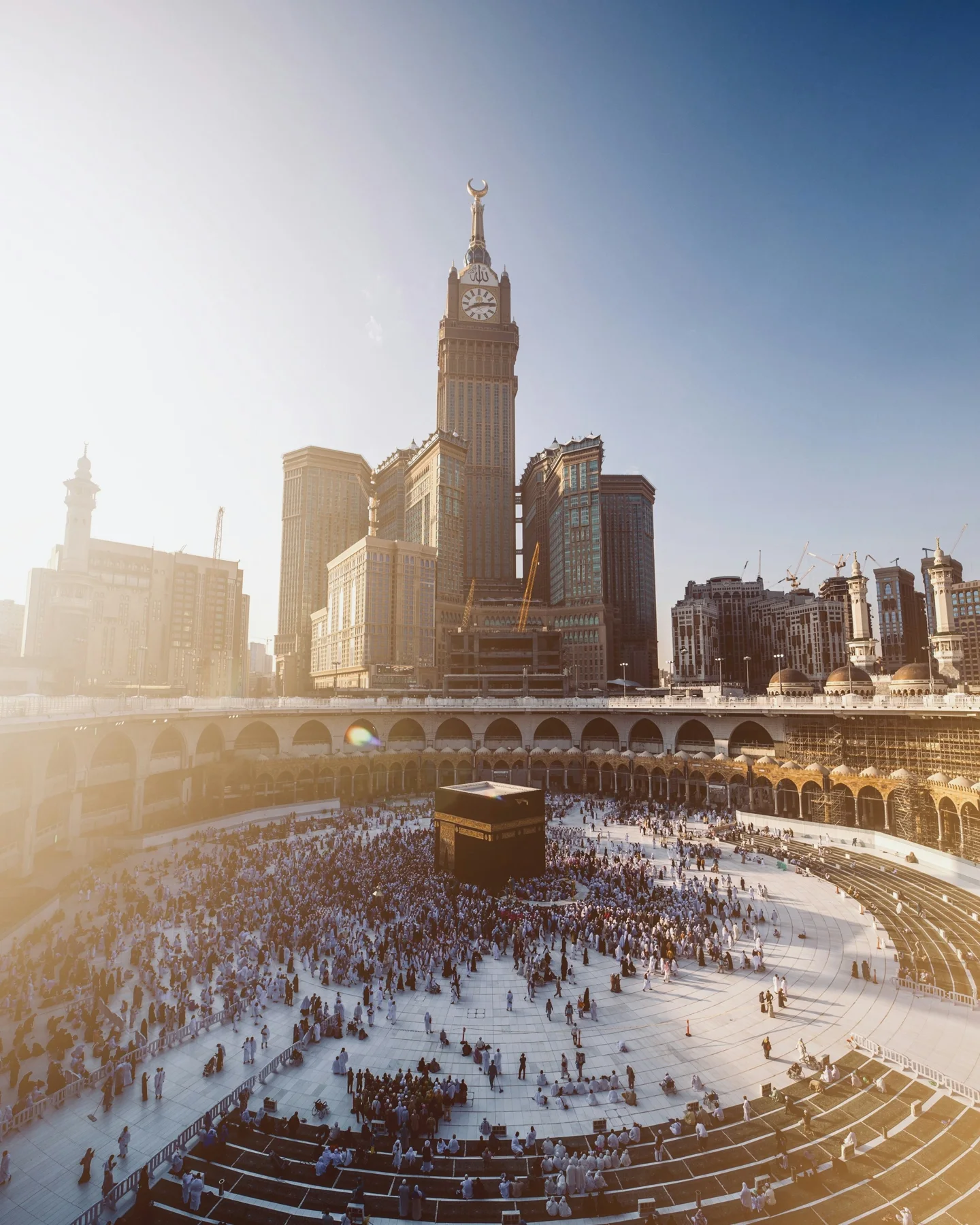 La Kaaba et le Haram à La Mecque